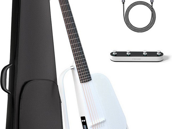 Enya NEXG 2 Electric-Acoustic Smart Guitar (White)