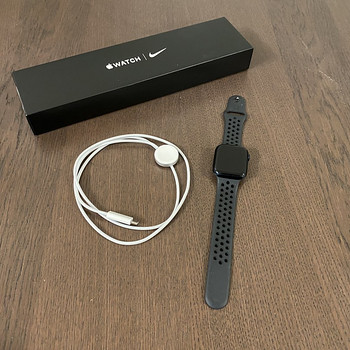 Apple Watch 7 45мм GPS Nike Black