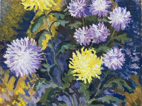 Картины маслом , спрашивайте цены и размеры .