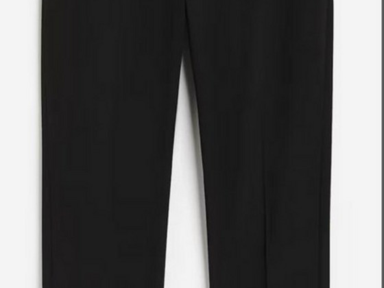 Брюки slim fit черные 38