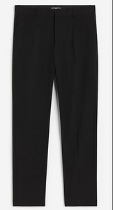 Slim fit trousers black 38 (1 foto / 1)