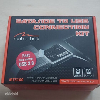 Mitmeotstarbeline adapter Media-Tech MT5100 IDE SATA USB3.0