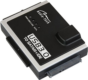 Многомостовой адаптер Media-Tech MT5100 IDE SATA USB3.0 (3 фото из 3)