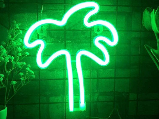 LED неоновая вывеска Palm