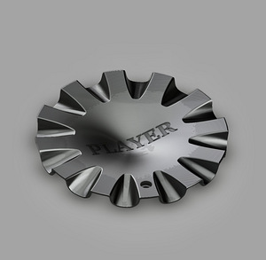3D-печатная центральная заглушка для диска – Player Alloy 14 (1 фото из 7)