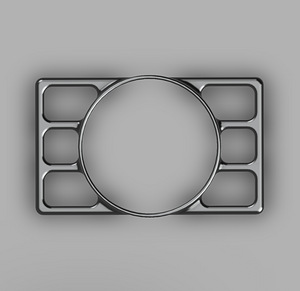 Golf MK2 52mm andurihoidik – 3D printimine (4 foto / 5)