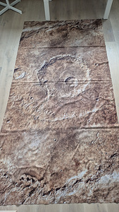 Play Mat / Play rug / double sided / Roads, Moon 140x120 - m (5 foto / 6)