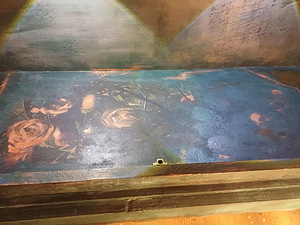 Eksklusiivne riidekapp antiigistatud ja boho stiiliga (6 foto / 10)