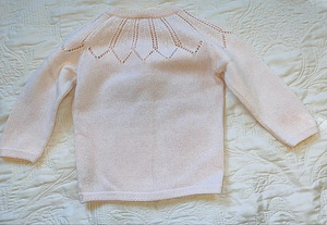 Hele-roosa kampsun suurus 80cm 9-12kuud (3 foto / 3)