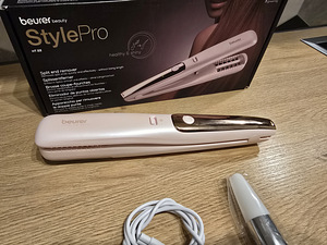 Beurer StylePro, roosa - Juukseotste lõikur (2 foto / 3)