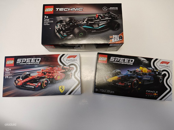 LEGO Technic 42165; Speed 77242, 77243