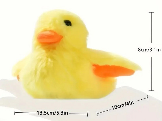 Игрушка для кошки - уточка крякающая с USB зарядкой