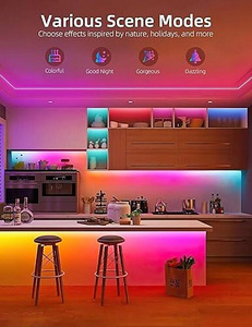 2 meetrit LED RGB neoon riba + pult (2 foto / 3)