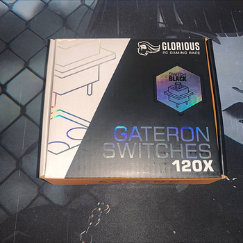 GLORIOUS GATERON MECHANICAL SWITCHES 120X BLACK COLOR