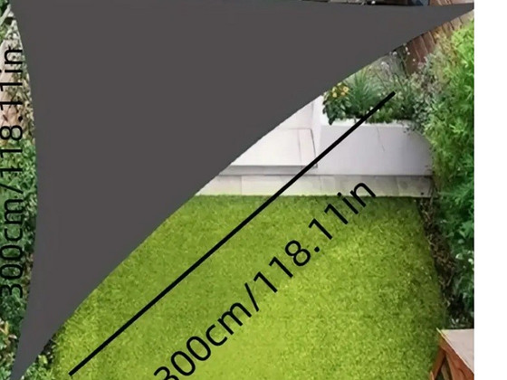 Солнцезащитный тент 3x3x3 м