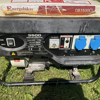 Bensiinigeneraator 2,5 kw Energolukss