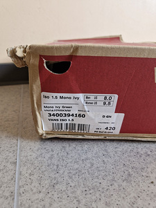 Vans Iso 1.5 Mono Ivy – Deadstock / Rare / Vintage (9 foto / 10)