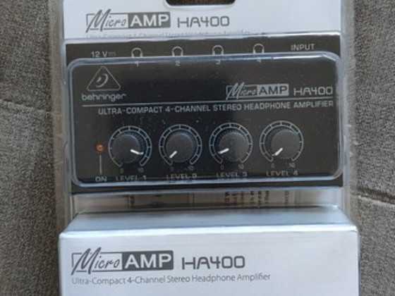 HA4OO 4-Channel Headphone Amplifer