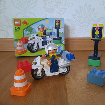 Lego Duplo полицейский мотоцикл