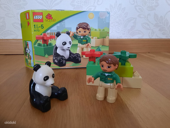 Lego Duplo набор зоопарка с гигантской пандой