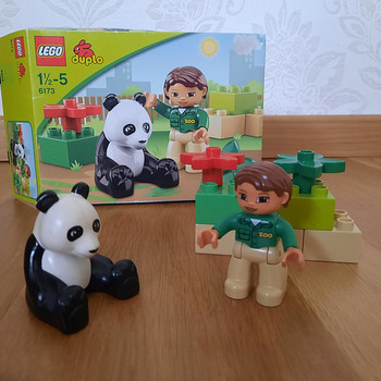 Lego Duplo набор зоопарка с гигантской пандой