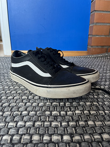 Vans Old Skool Black/White – кожаная версия (1 фото из 4)