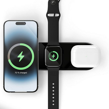 3in1 Magnetic Wireless Charger