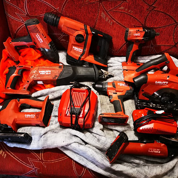 Hilti лобзик, перфоратор, ударный гайковерт, сабельная пила и т.д.