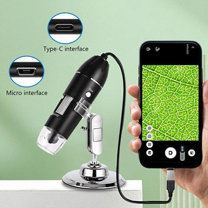 1600X digitaalne mikroskoobikaamera 3in1 C-tüüpi USB (3 foto / 7)