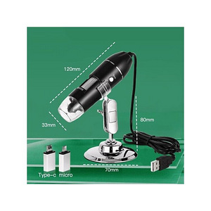 1600X digitaalne mikroskoobikaamera 3in1 C-tüüpi USB (7 foto / 7)