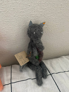 Uued käsitöö mänguasjad — hunt ja rebane (paar) (4 foto / 4)