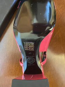 VERSACE VERNICE FUXIA-ORO SLING BACK (5 foto / 7)