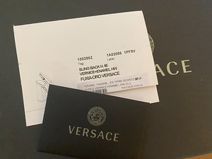 VERSACE VERNICE FUXIA-ORO SLING BACK (7 foto / 7)