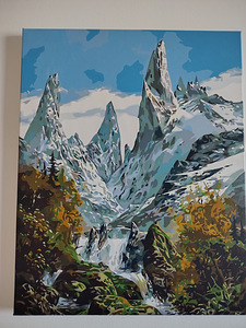 Продам картины разукрашенные по номерам (3 фото из 10)