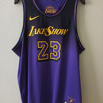 NBA LeBron James LA Lakers Nike Dri-FIT ADV Authentic Jersey