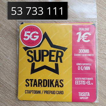 AINULAADNE NUMBER! (kõnekaart)