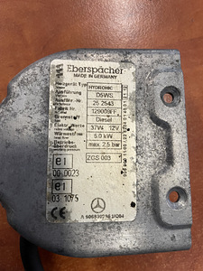 Eberspächer Hydronic D5WS Mercedes control unit (2 foto / 3)