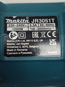 Сабельная пила Makita JR3051T (5 фото из 6)
