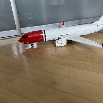 Самолет Lego Norwegian Airlines (2128 деталей). MOC