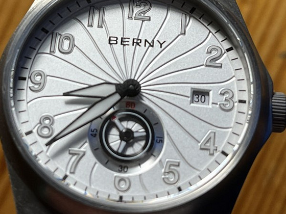 BERNY Men Automatic Titanium Classic Watch 41mm