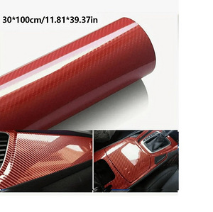 Carbon Fiber High Glossy Car 3D 30*127см и 7D Vinyl 30*100 (7 фото из 10)