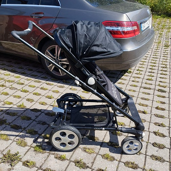 Taani eksklusiivne lapse jalatuskäru Seed
