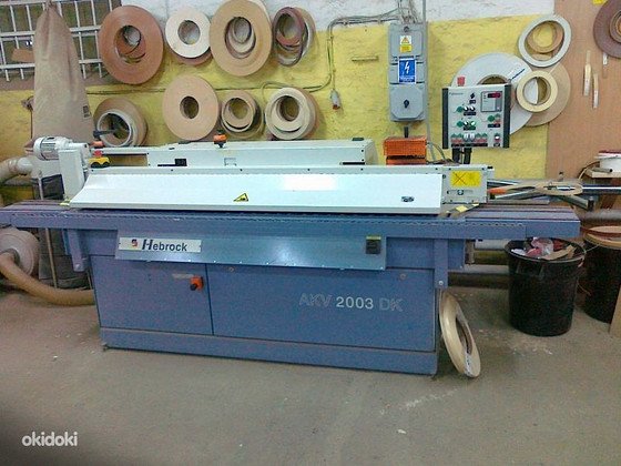 HEBROCK AKV 2003 DK кромкооблицовочный станок