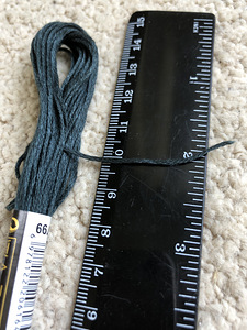 Tikkimis niit 1mm 8m sinkjasmust (2 foto / 2)
