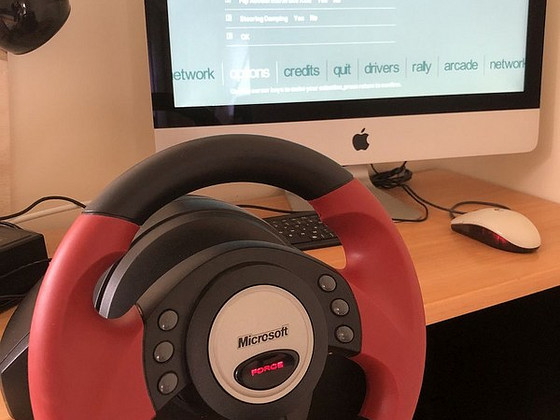 Mängurool Microsoft Sidewinder Force Feedback Wheel USB