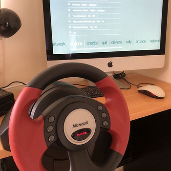 Игровой руль Microsoft Sidewinder Force Feedback Wheel USB