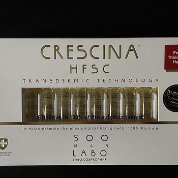 CRESCINA transdermic 500 juuksekasvu taastavad ampullid mees