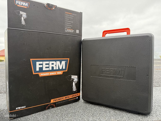 Пневматический ударный гайковерт Ferm 6bar