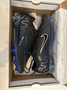 Nike Zoom Mercurial Vapor 15 ELITE! FG черно синие бутсы (5 фото из 9)
