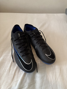 Nike Zoom Mercurial Vapor 15 ELITE! FG черно синие бутсы (2 фото из 9)
